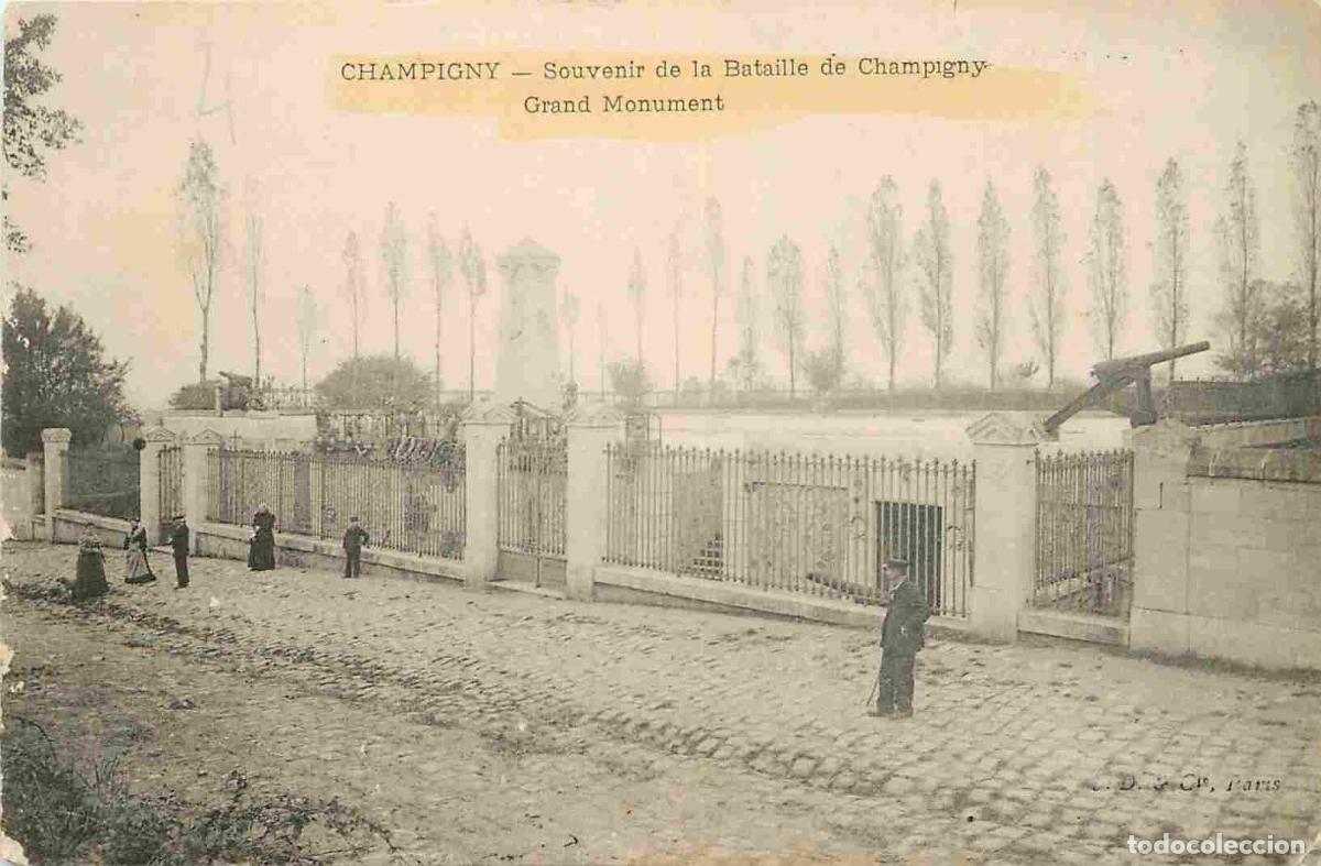 Cartes Postales: France - 94 - Champigny sur Marne - Souvenir de la Bataille de Champigny - Grand Monument - Anim&eacute;e -