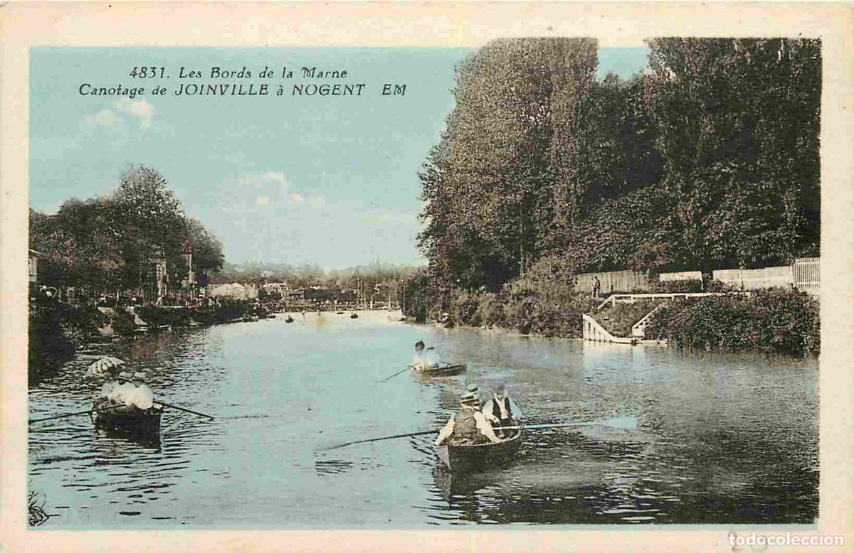Postkarten: France - 94 - Joinville le Pont - Les bords de la Marne - Canotage - Anim&eacute;e - CPA - Voir Scans Recto