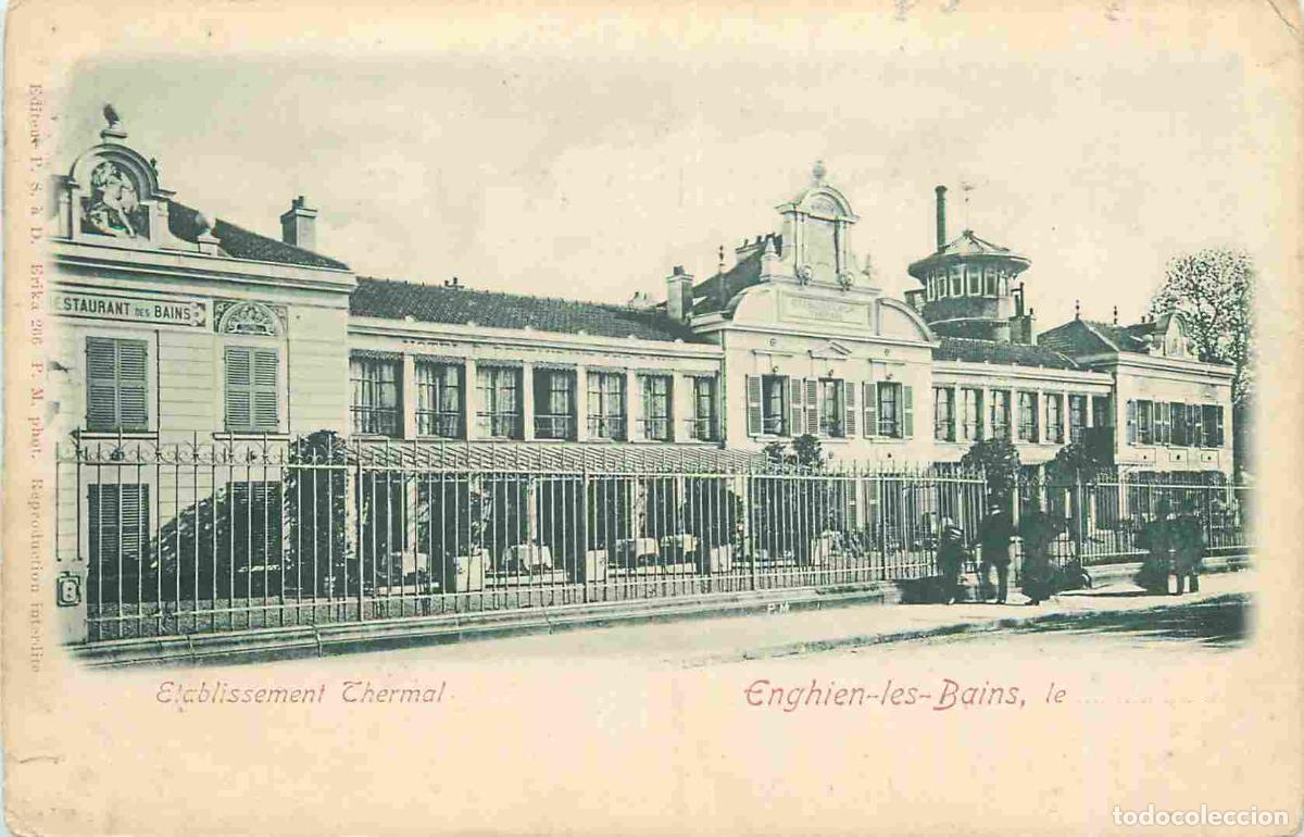 Postkarten: France - 95 - Enghien les Bains - L'EtablisssementThermal - Pr&eacute;curseur - CPA - Voir Scans Recto-Vers