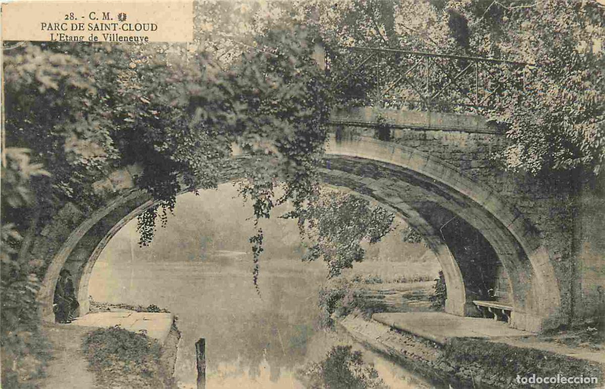 Cartoline: France - 92 - Saint Cloud - Parc de Saint Cloud - Etang de Villeneuve - CPA - Voir Scans Recto-Verso