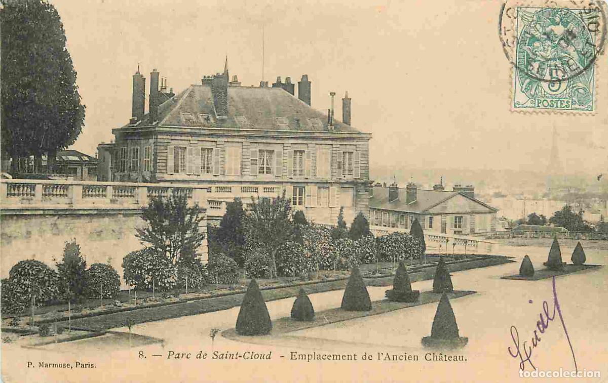 Postcards: France - 92 - Saint Cloud - Parc de Saint Cloud - Emplacement de l'ancien Ch&acirc;teau - Pr&eacute;curseur - CPA