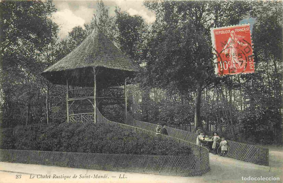 Cartoline: France - 94 - Saint Mand&eacute; - Le Chalet Rustique - Anim&eacute;e - Correspondance - CPA - Oblit&eacute;ration ronde