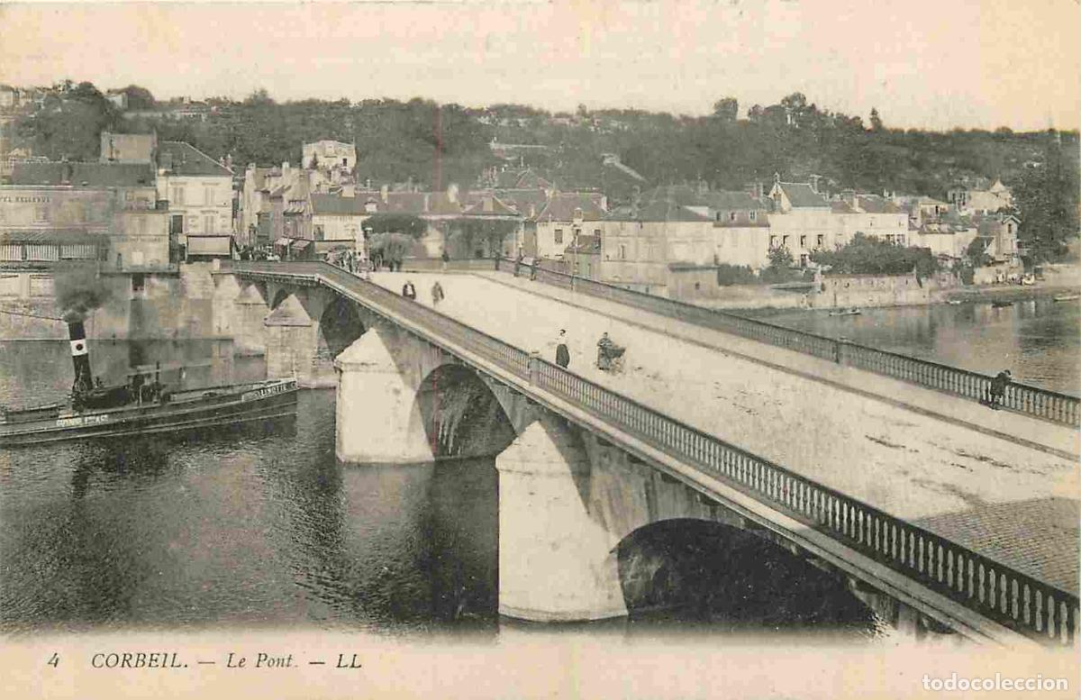 Cartoline: France - 91 - Corbeil Essonnes - Le Pont - Anim&eacute;e - Correspondance - CPA - Voyag&eacute;e en 1917 - Voir Sc
