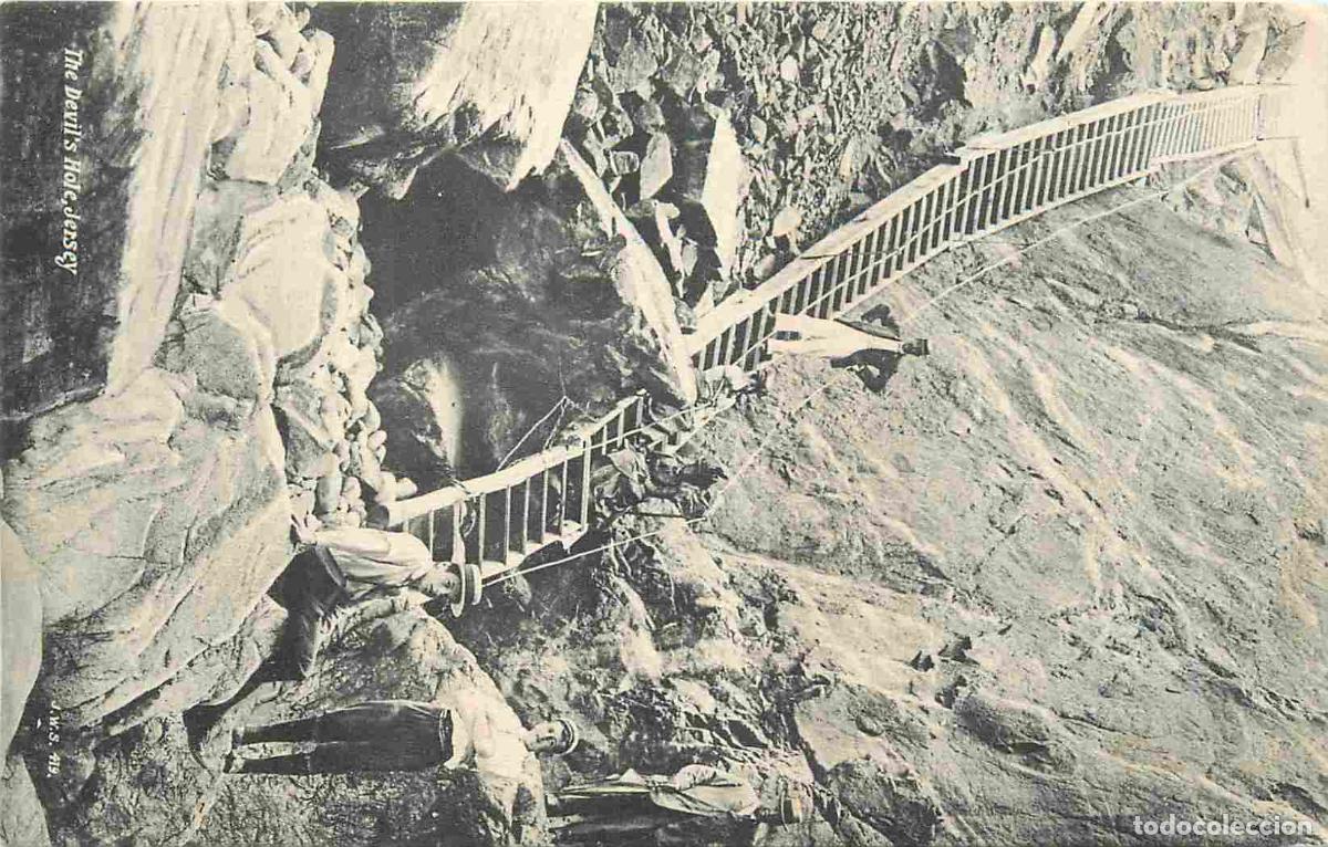 Cartoline: Jersey - The Devil's Hole - Anim&eacute;e - CPA - Carte Neuve - Voir Scans Recto-Verso
