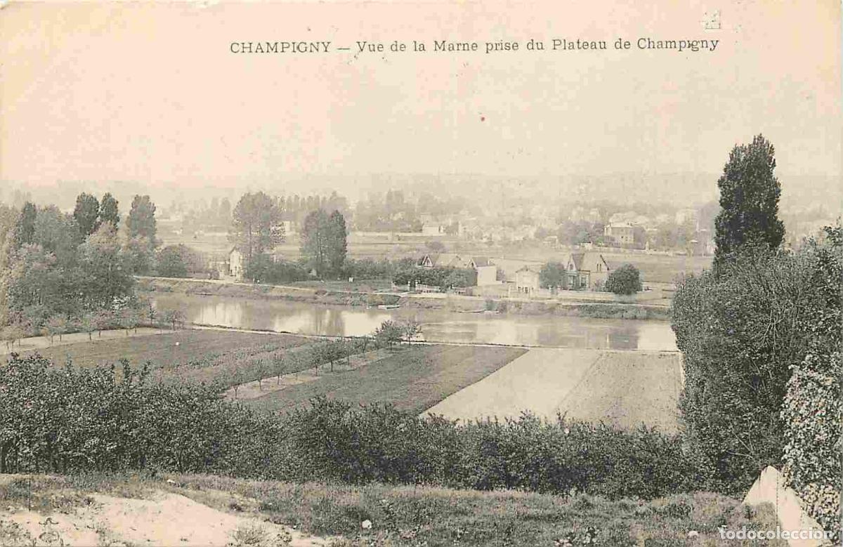 Postkarten: France - 94 - Champigny sur Marne - Vue de la Marne prise du Plateau de Champigny - Pr&eacute;curseur - CPA