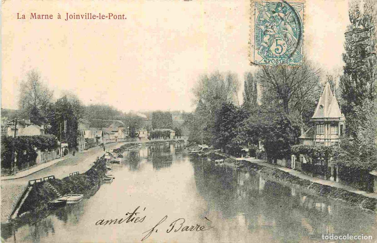Postkarten: France - 94 - Joinville le Pont - La Marne - CPA - Oblit&eacute;ration ronde de 1904 - Voir Scans Recto-Ver