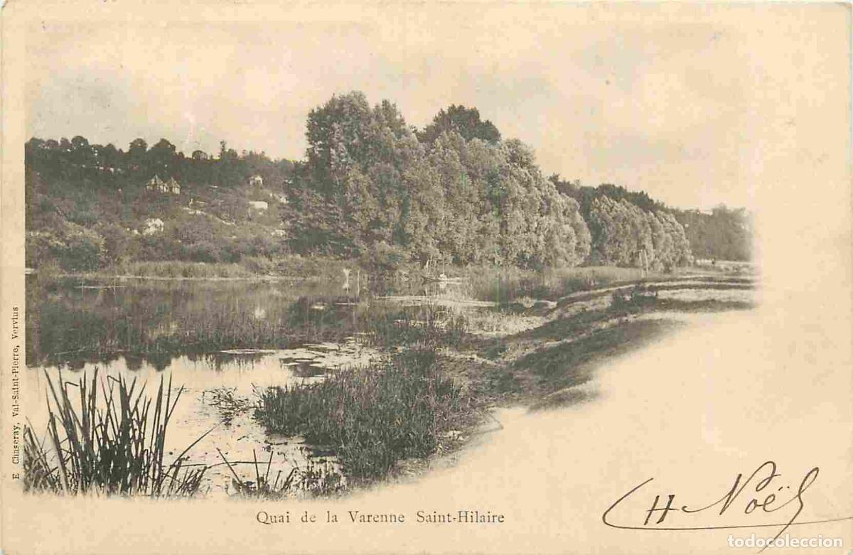 Cartoline: France - 94 - La Varenne - Quai de la Varenne Saint Hilaire - Pr&eacute;curseur - CPA - Oblit&eacute;ration ronde