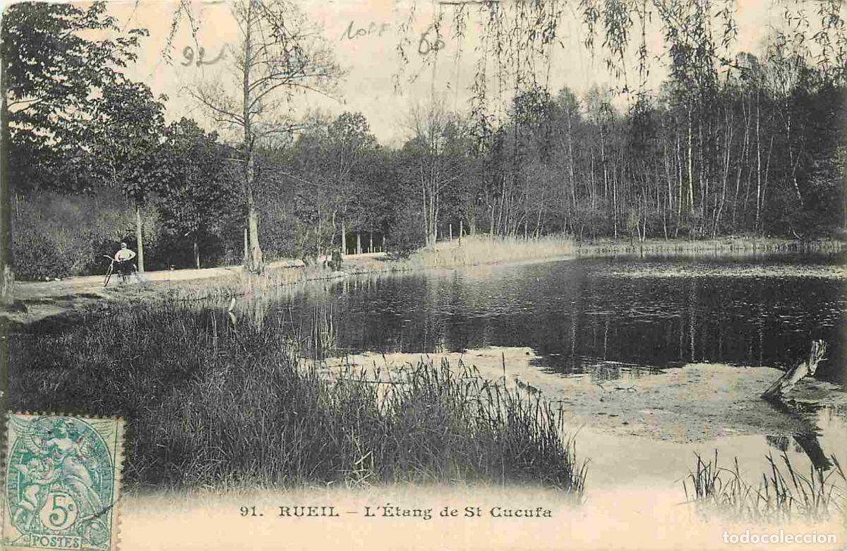 Cartoline: France - 92 - Rueil Malmaison - Etang de St Cucufa - Anim&eacute;e - CPA - Voir Scans Recto-Verso