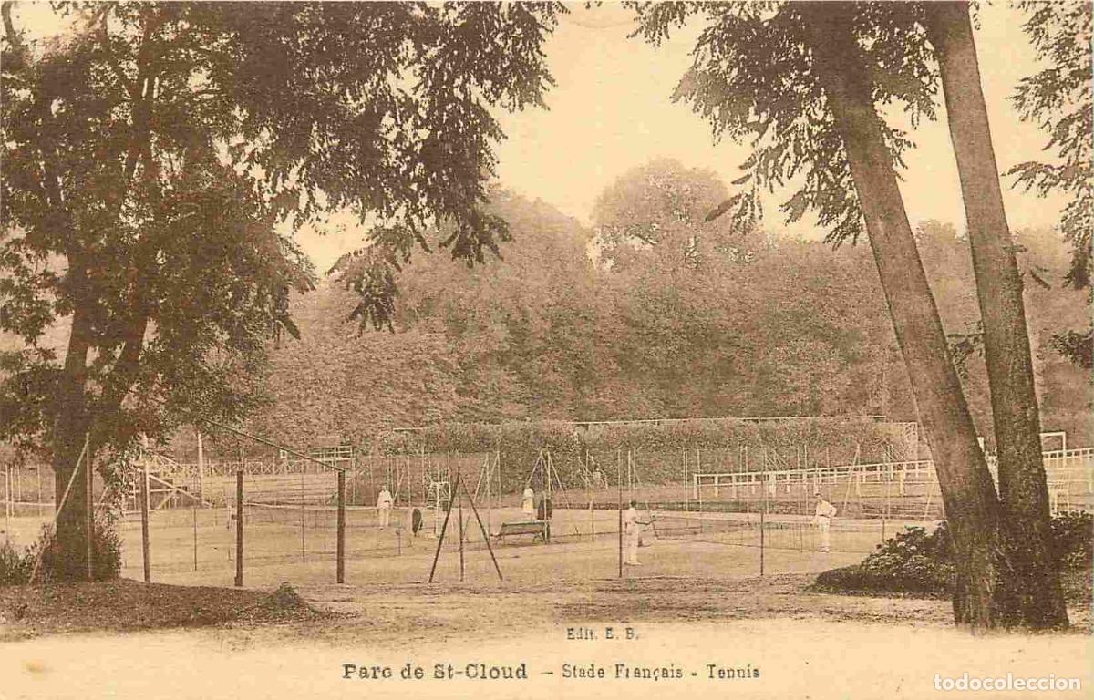 Postcards: France - 92 - Saint Cloud - Stade Fran&ccedil;ais - Tennis - Anim&eacute;e - CPA - Voir Scans Recto-Verso