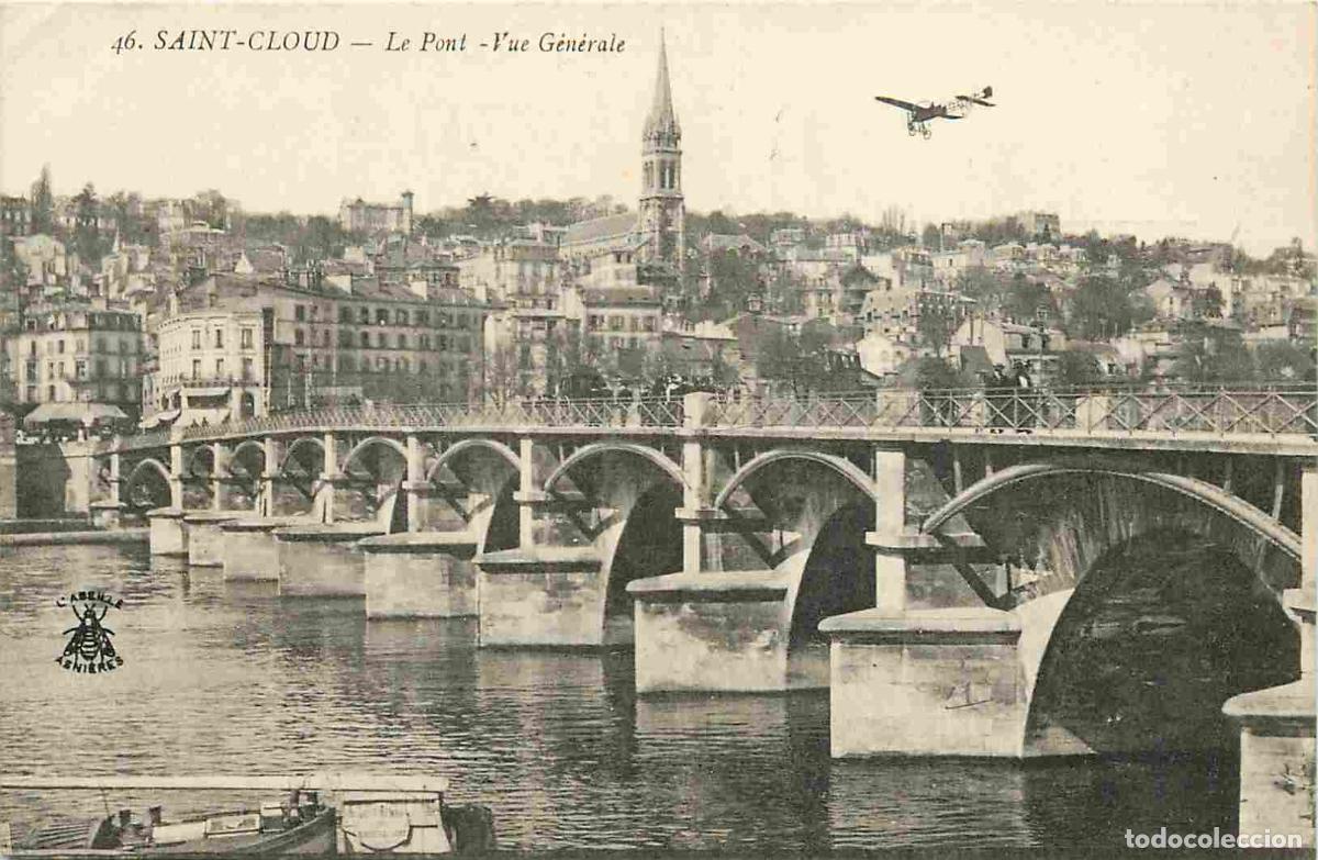 Postcards: France - 92 - Saint Cloud - Le Pont - Vue G&eacute;n&eacute;rale - Avions - CPA - Voir Scans Recto-Verso