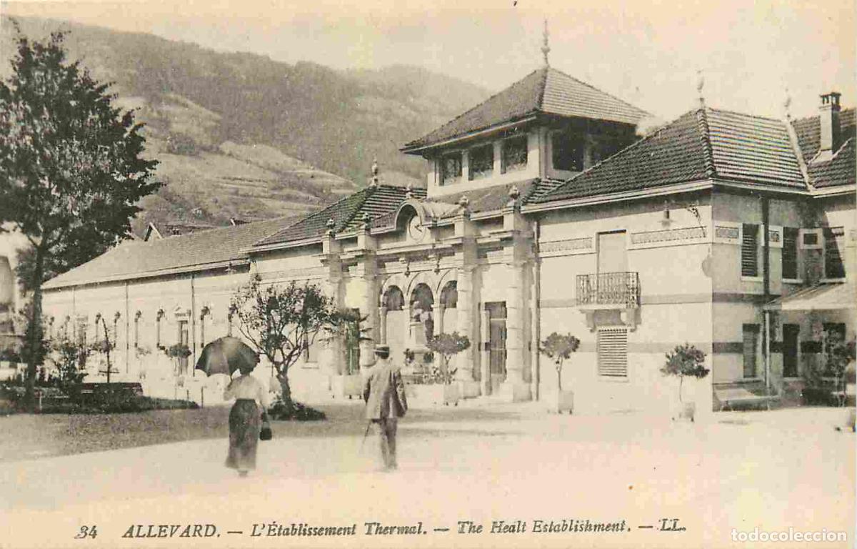 Postais: France - 38 - Allevard les Bains - Etablissement thermal - Anim&eacute;e - CPA - Voir Scans Recto-Verso