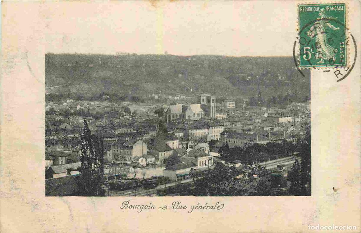 Cartes Postales: France - 38 - Bourgoin - Vue G&eacute;n&eacute;rale - CPA - Oblit&eacute;ration ronde de 1916 - Voir Scans Recto-Verso