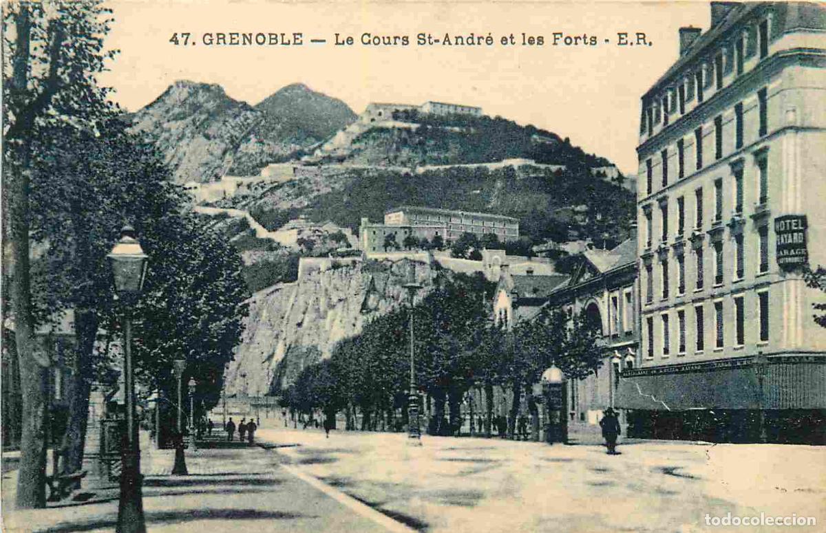 Postcards: France - 38 - Grenoble - Le Cours St-Andr&eacute; et les Forts - CPA - Voir Scans Recto-Verso
