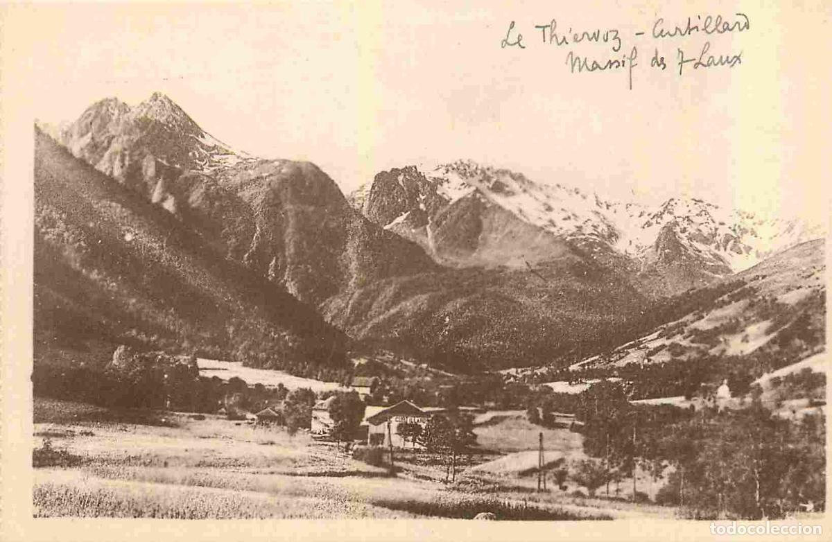 Postcards: France - 38 - La Thiervoz-Curtillard - et Massif de Sept Laux - CPA - Voir Scans Recto-Verso