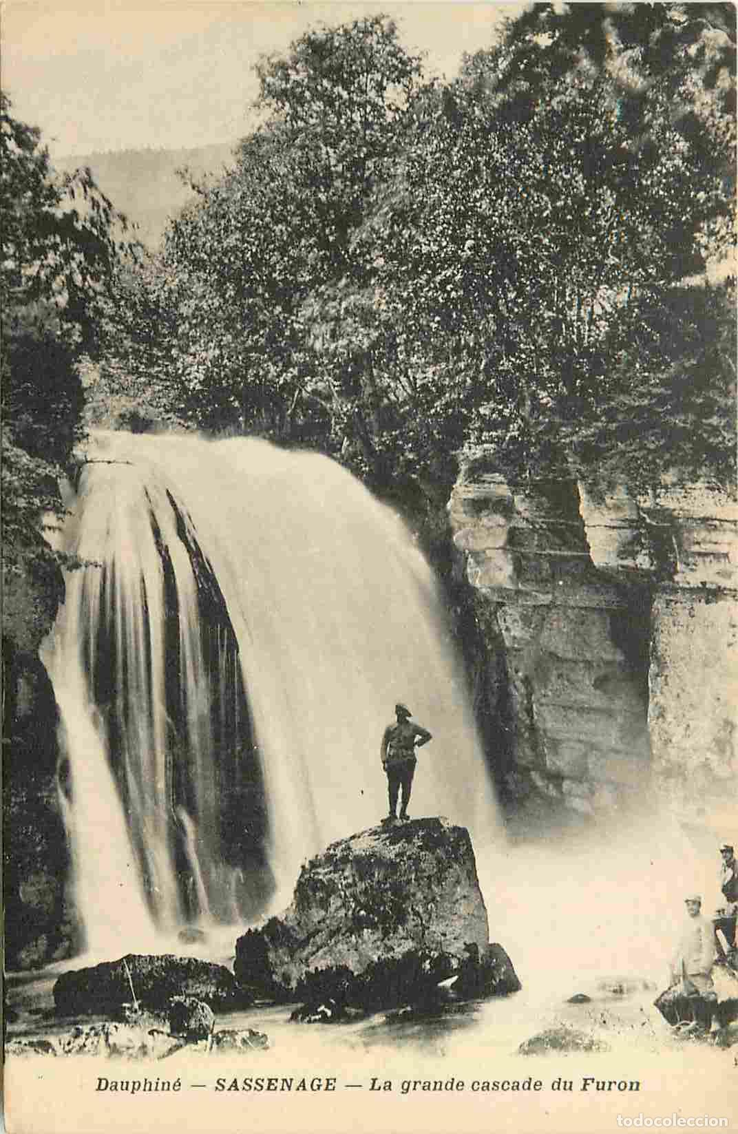 Postcards: France - 38 - Is&egrave;re - Sassenage - La grande cascade du Furon - Anim&eacute;e - CPA - Voir Scans Recto-Verso