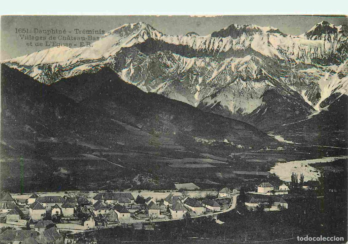 Postcards: France - 38 - Is&egrave;re - Tr&eacute;minis - Villages de Ch&acirc;teau Bas et de l'Eglise - Correspondance - CPA - Voy