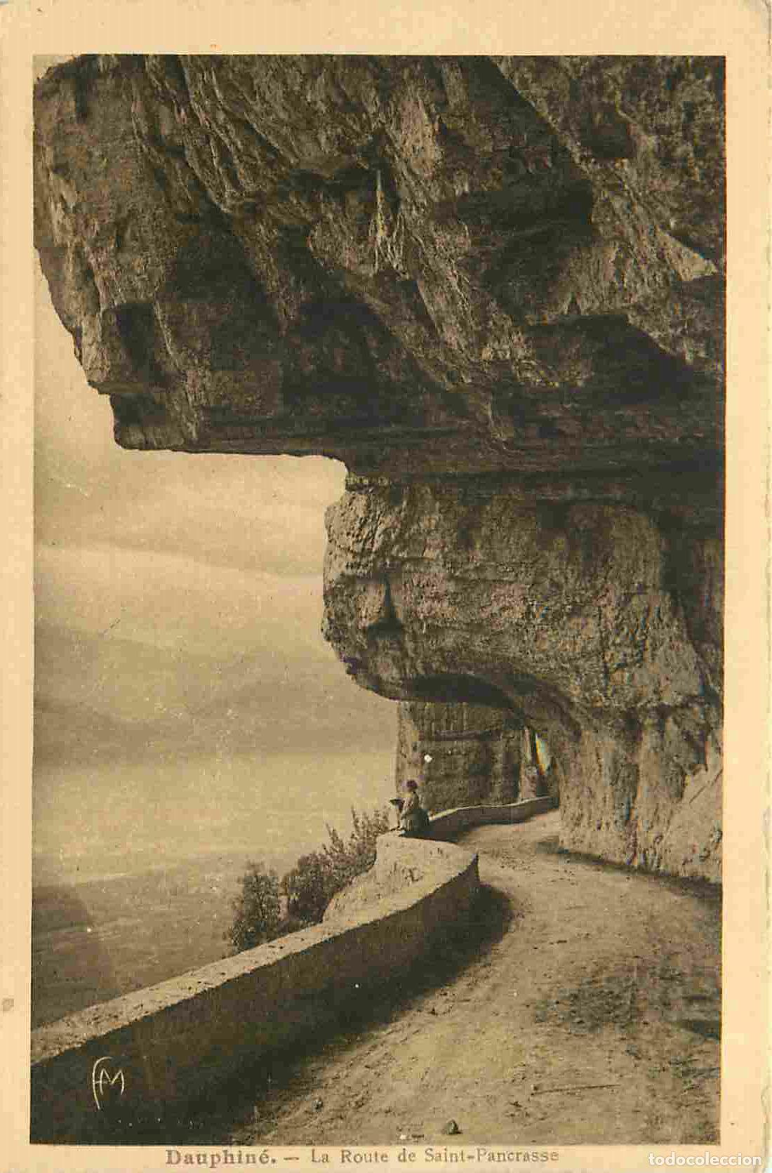 Postcards: France - 38 - Is&egrave;re - La route de Saint pancrasse - Anim&eacute;e - Correspondance - CPA - Voyag&eacute;e en 1935