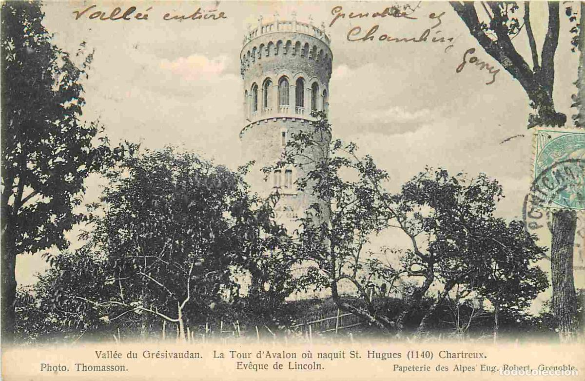 Postais: France - 38 - Is&egrave;re - Vall&eacute;e du Gr&eacute;sivaudan - idan. La Tour d'Avalon - CPA - Oblit&eacute;ration ronde de 1