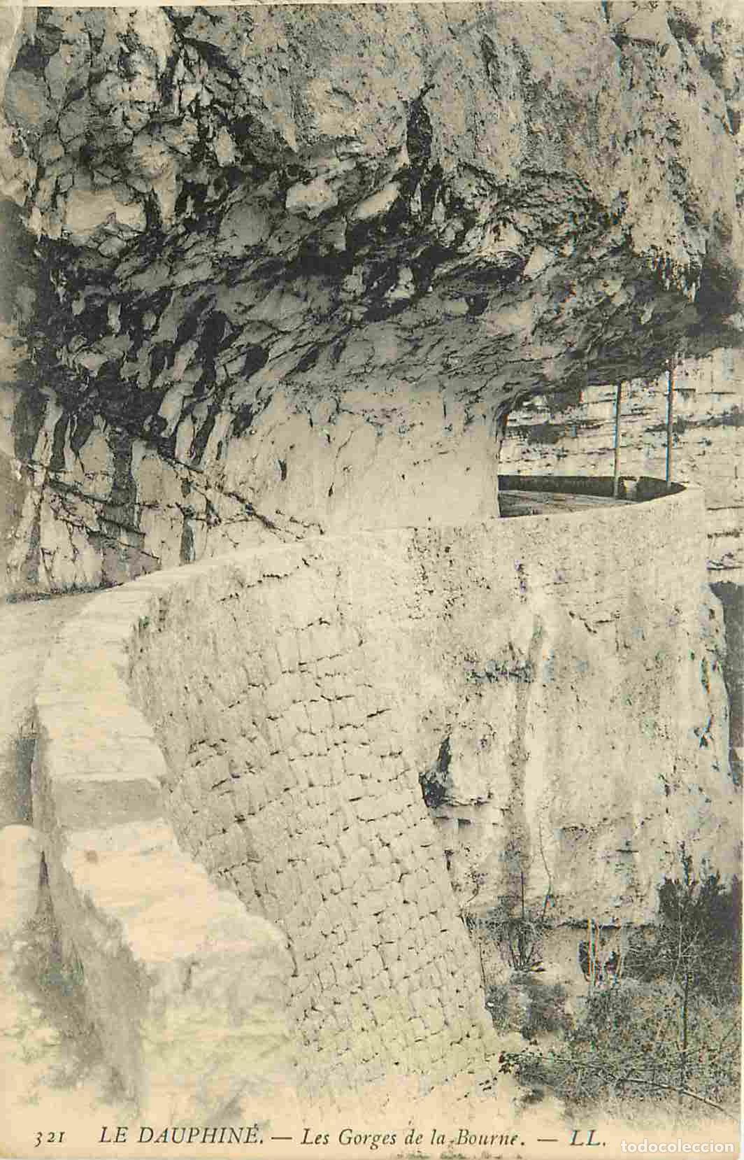Postais: France - 38 - Is&egrave;re - Les Gorges de la Bourne - CPA - Oblit&eacute;ration ronde de 1908 - Voir Scans Recto-