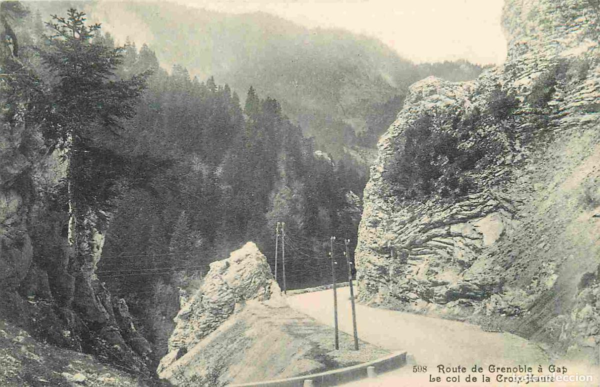 Postais: France - 38 - Is&egrave;re - Route de Grenoble &agrave; Gap - Le ol de la Croix Haute - CPA - Voir Scans Recto-Ver