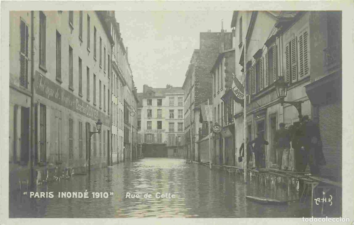 Postais: France - 75 - Paris - Inondations de 1910 - Rue de Cotte - Anim&eacute;e - CPA - Voir Scans Recto-Verso