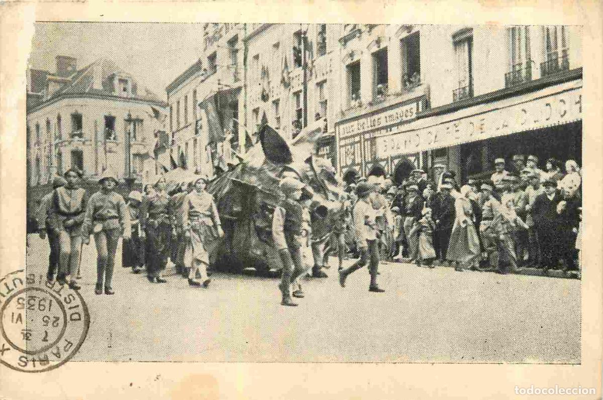Postais: France - 60 - Compi&egrave;gne - F&ecirc;tes de Jeanne d'Arc - Le Cort&egrave;ge - La Guivre de la For&ecirc;t - Anim&eacute;e - CPA
