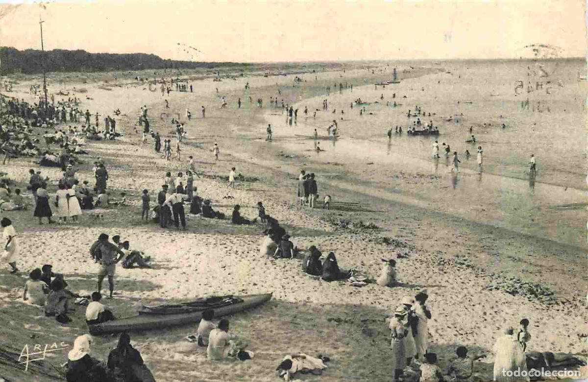 Postais: France - 17 - Ile d'Ol&eacute;ron - Boyardville - La Plage - Anim&eacute;e - Carte Dentel&eacute;e - CPSM format CPA - Ob