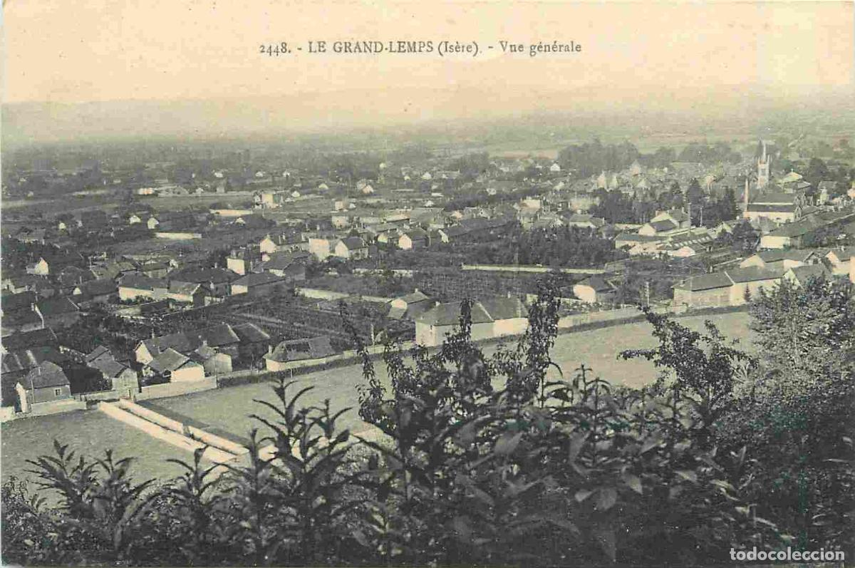 Postais: France - 38 - Le Grand Lemps - Vue G&eacute;n&eacute;rale - CPA - Voyag&eacute;e en 1925 - Voir Scans Recto-Verso