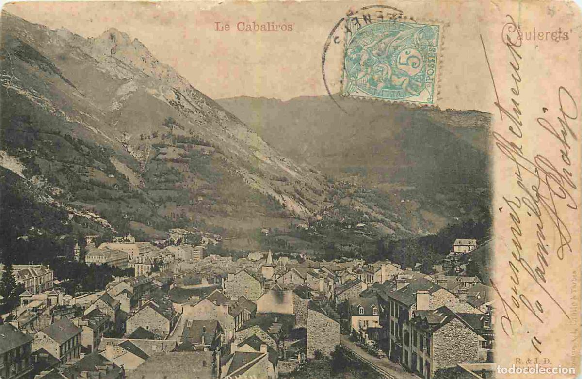 Postais: France - 65 - Cauterets - Le Cabaliros - Pr&eacute;curseur - CPA - Oblit&eacute;ration ronde de 1906 - Voir Scans