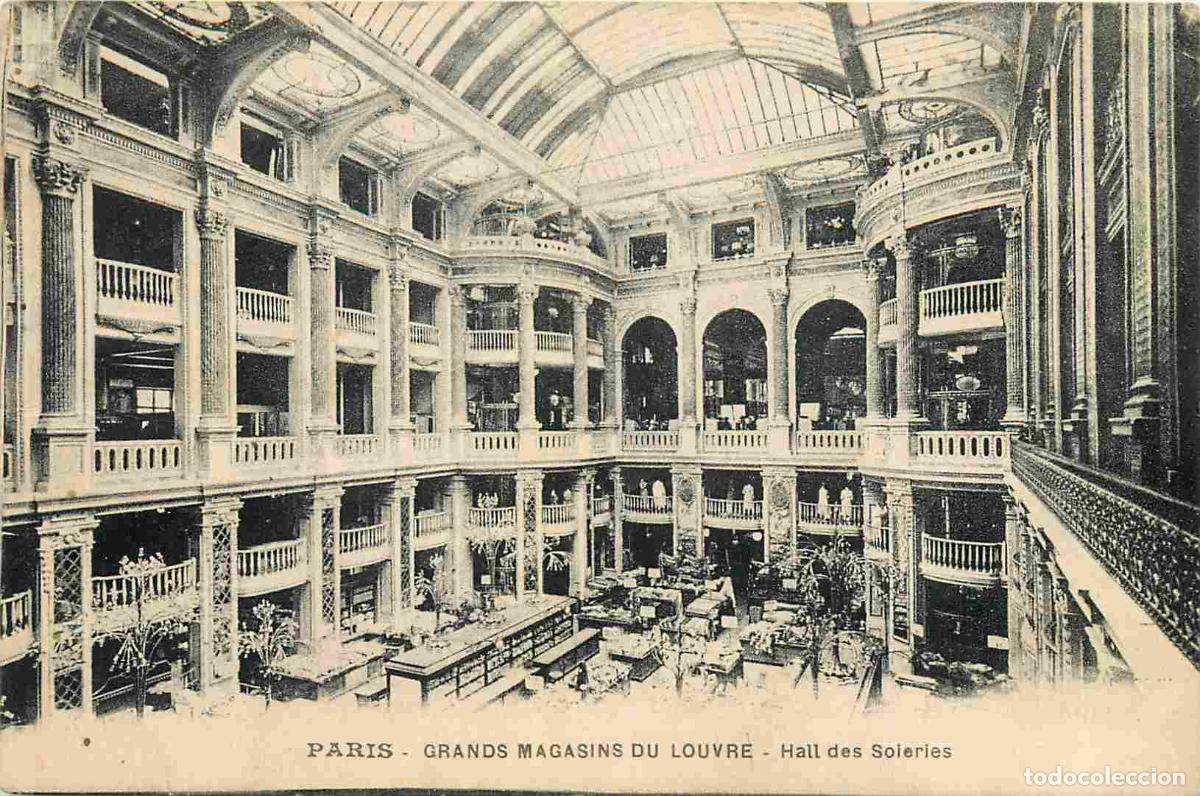 Postcards: France - 75 - Paris 01 - Grands Magasins du Louvre - Hall des Soleries - CPA - Etat l&eacute;ger pli visibl