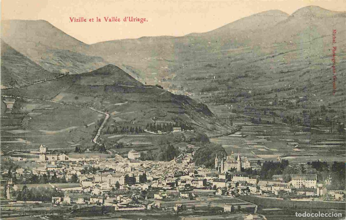 Postcards: France - 38 - Vizille - Vue G&eacute;n&eacute;rale et la Vall&eacute;e d'Uriage - CPA - Voir Scans Recto-Verso