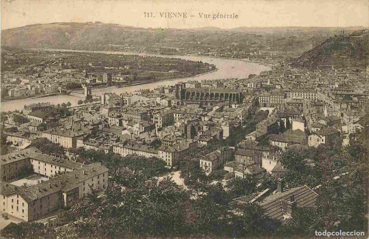 Postcards: France - 38 - Vienne - Vue G&eacute;n&eacute;rale a&eacute;rienne - Correspondance - CPA - Voir Scans Recto-Verso