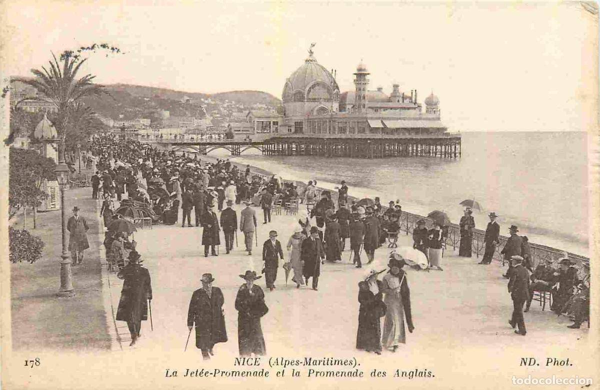 Postcards: France - 06 - Nice - La Jet&eacute;e-Promenade et la Promenade des Anglais - Anim&eacute;e - CPA - Oblit&eacute;ration ro