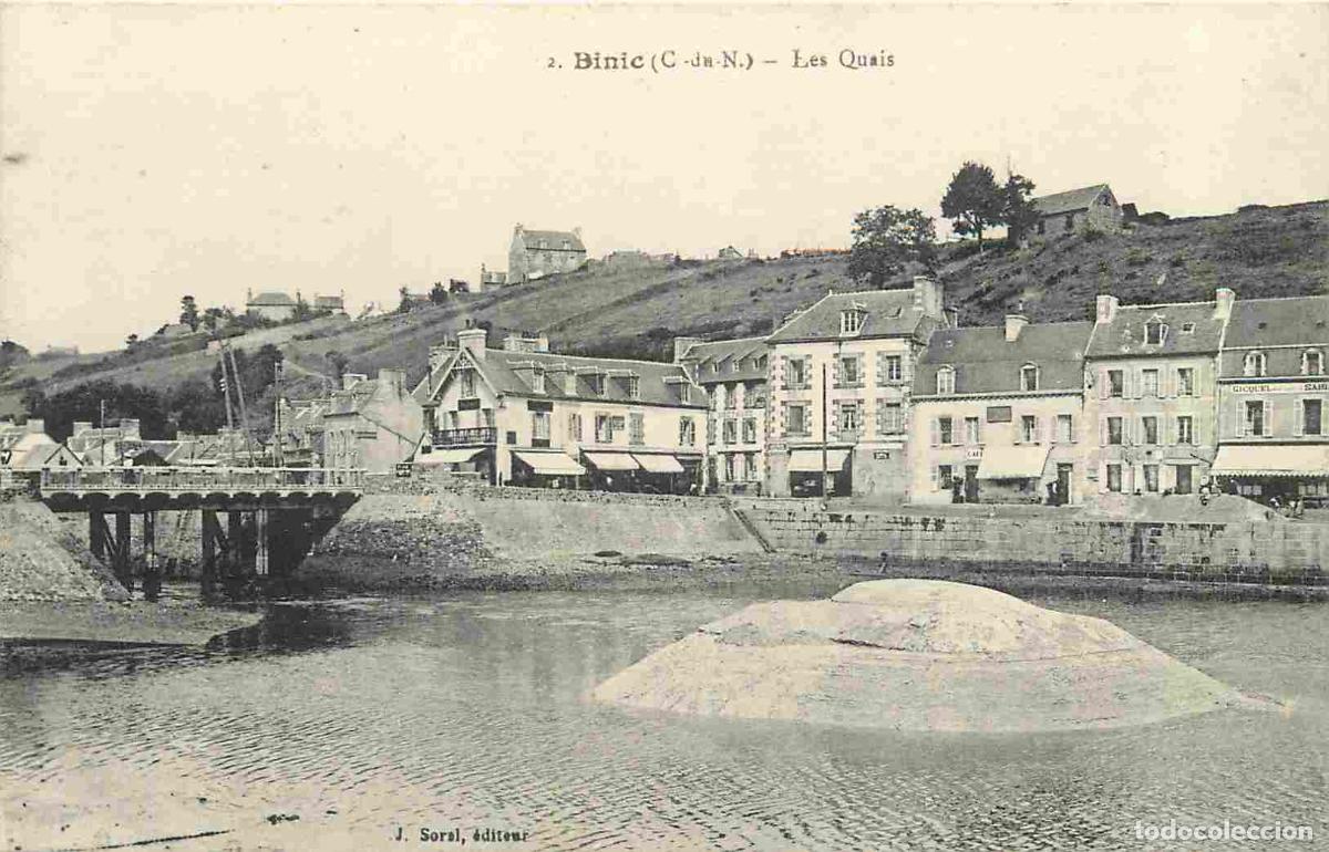 Postcards: France - 22 - Binic - Les Quais - CPA - Voir Scans Recto-Verso