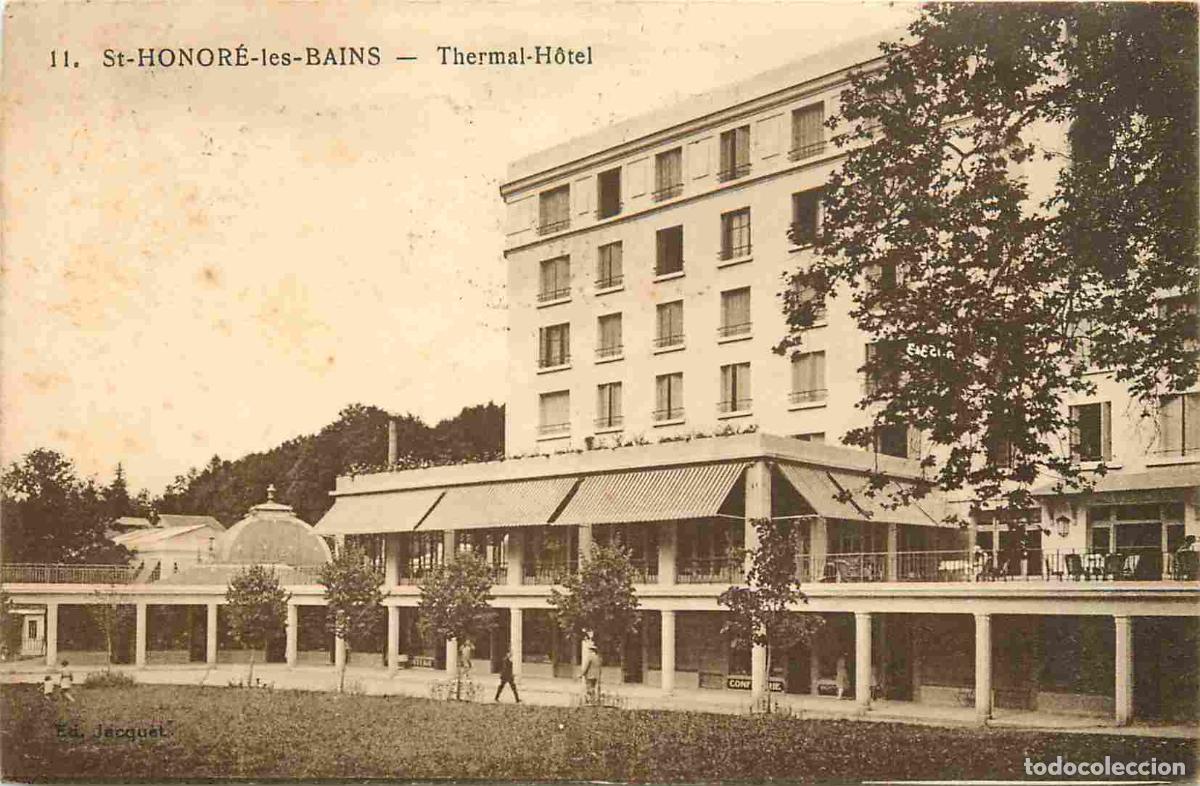 Postkarten: France - 58 - Saint Honor&eacute; les Bains - Thermal-H&ocirc;tel - Anim&eacute;e - Correspondance - CPA - Oblit&eacute;ration