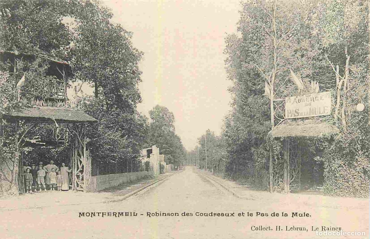 Postkarten: France - 93 - Montfermeil - Robinson des Coudreaux et le Pas de la Mule - Anim&eacute;e - CPA - Voir Scans