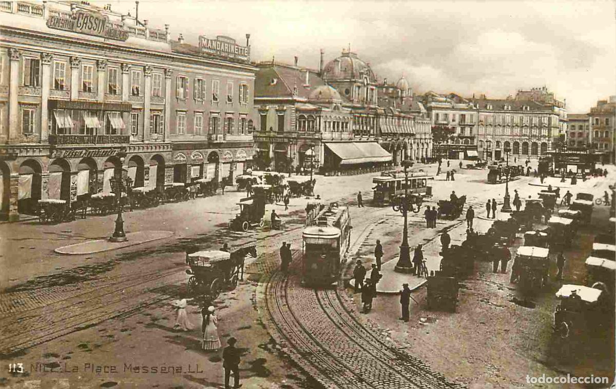 Postais: France - 06 - Nice - Place Mass&eacute;na - Anim&eacute;e - CPA - Voir Scans Recto-Verso
