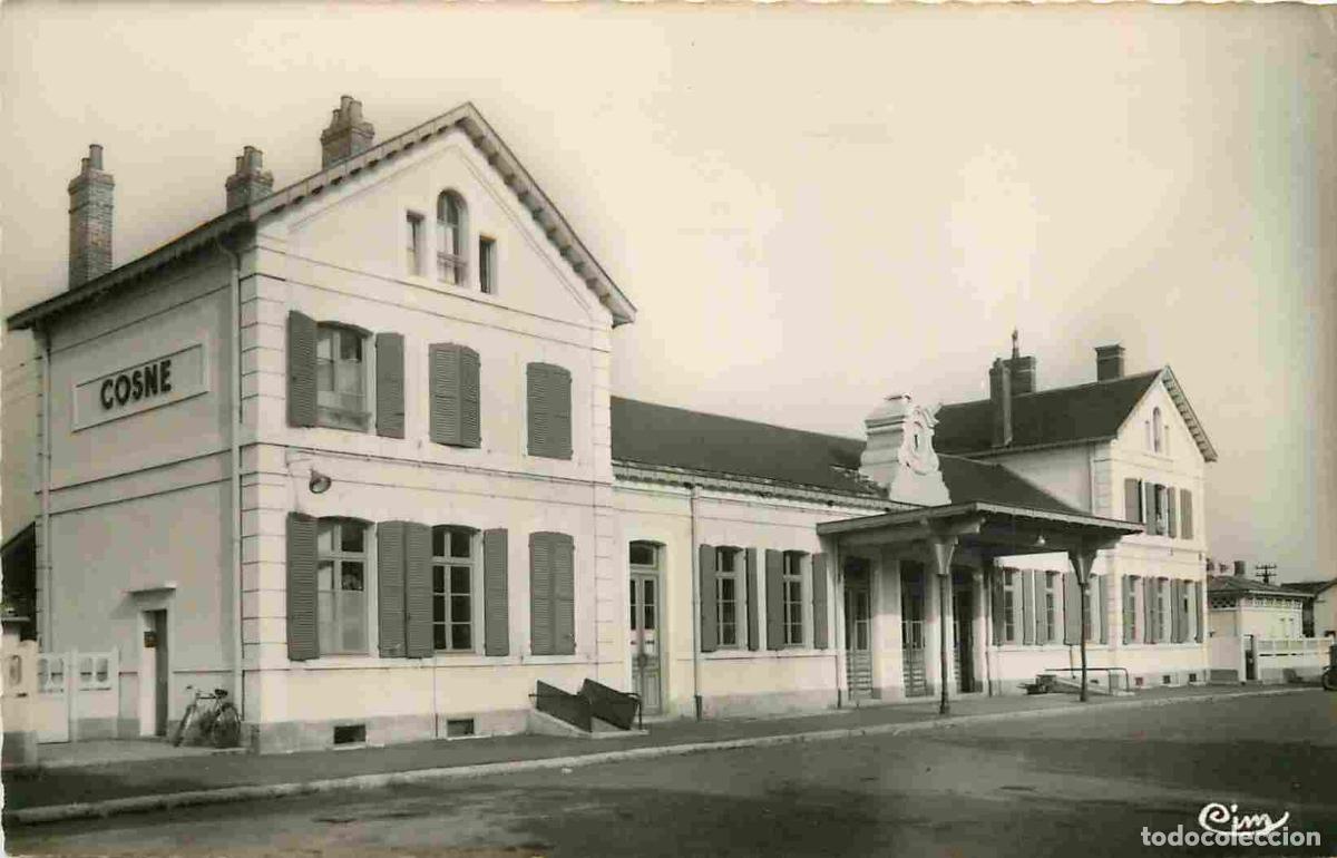 Postcards: France - 58 - Cosne Cours sur Loire - La Gare - Mention Photographie V&eacute;ritable - Carte Dentel&eacute;e - CP