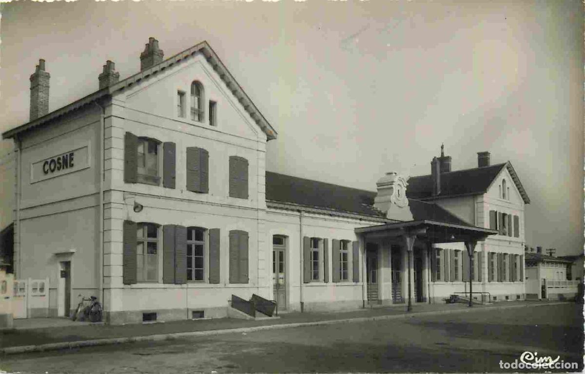 Postkarten: France - 58 - Cosne Cours sur Loire - La Gare - Mention Photographie V&eacute;ritable - Carte Dentel&eacute;e - CP