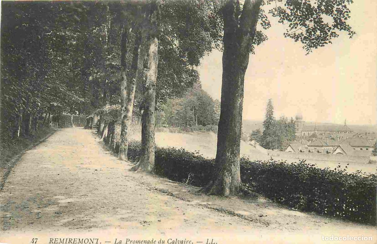 Postkarten: France - 88 - Remiremont - La Promenade du Calvaire - Correspondance - CPA - Voyag&eacute;e en 1911 - Voir