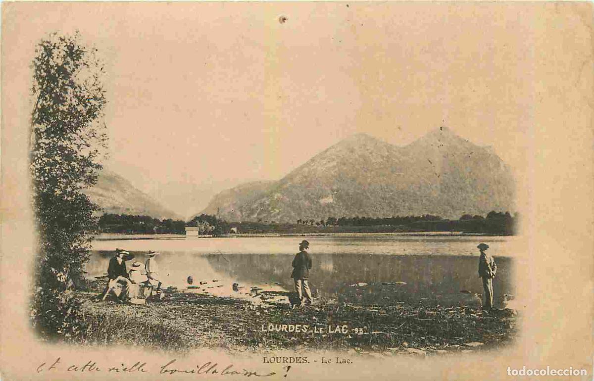 Postkarten: France - 65 - Lourdes - Le Lac - Anim&eacute;e - Pr&eacute;curseur - CPA - Oblit&eacute;ration ronde de 1902 - Voir Scan