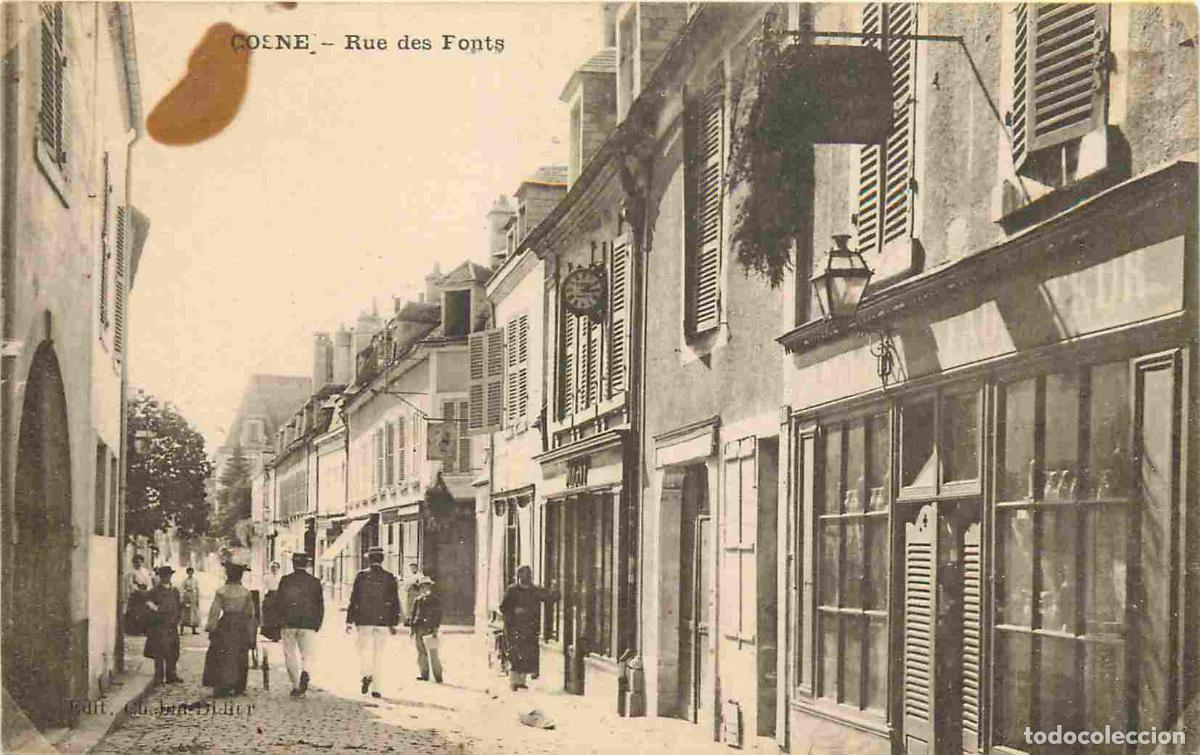 Postkarten: France - 58 - Cosne Cours sur Loire - Rue des Fonts - Anim&eacute;e - CPA - Voir Scans Recto-Verso
