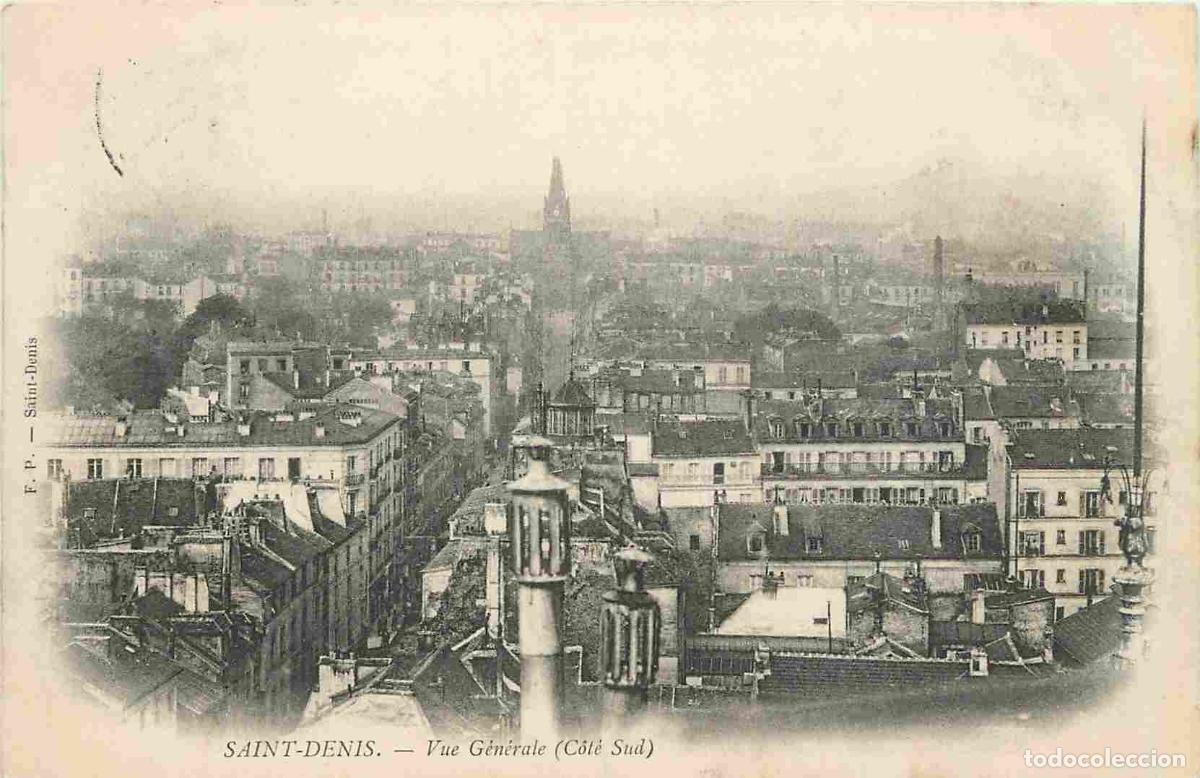 Postkarten: France - 93 - Saint Denis - Vue G&eacute;n&eacute;rale - Cot&eacute; Sud - Pr&eacute;curseur - CPA - Oblit&eacute;ration de 1903 - Voir