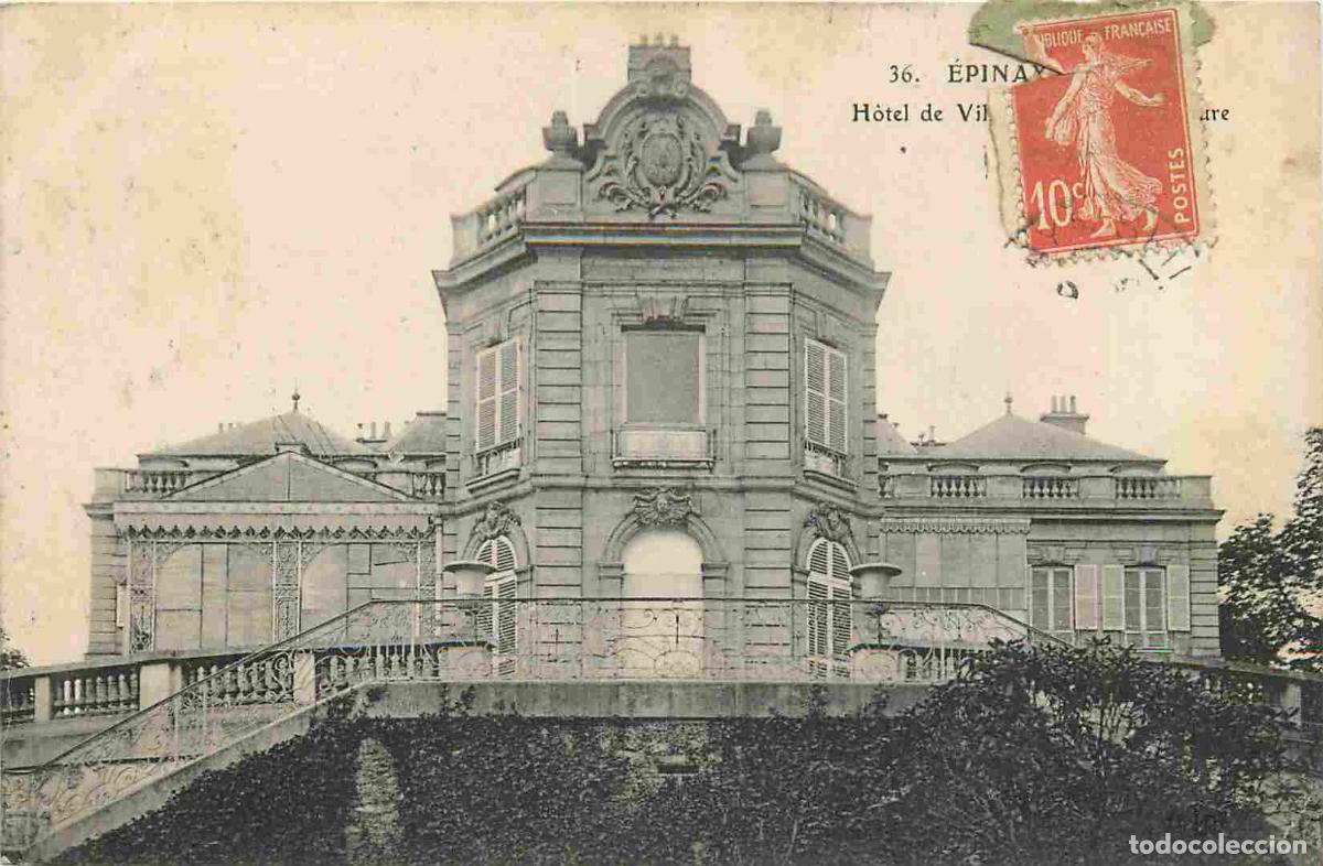 Postais: France - 91 - Epinay-sur-Orge - Hotel de Ville - CPA - Oblit&eacute;ration de 1910 - Voir Scans Recto-Verso