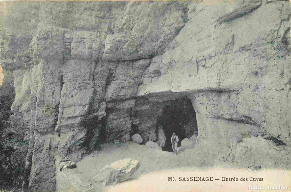 Cartoline: France - 38 - Sassenage - Entr&eacute;e des Cuves - Anim&eacute;e - CPA - Oblit&eacute;ration de 1925 - Voir Scans Recto-