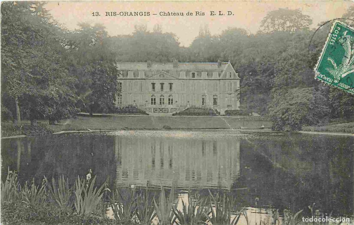 Cartoline: France - 91 - Ris Orangis - Ch&acirc;teau du Ris - CPA - Oblit&eacute;ration de 1909 - Voir Scans Recto-Verso
