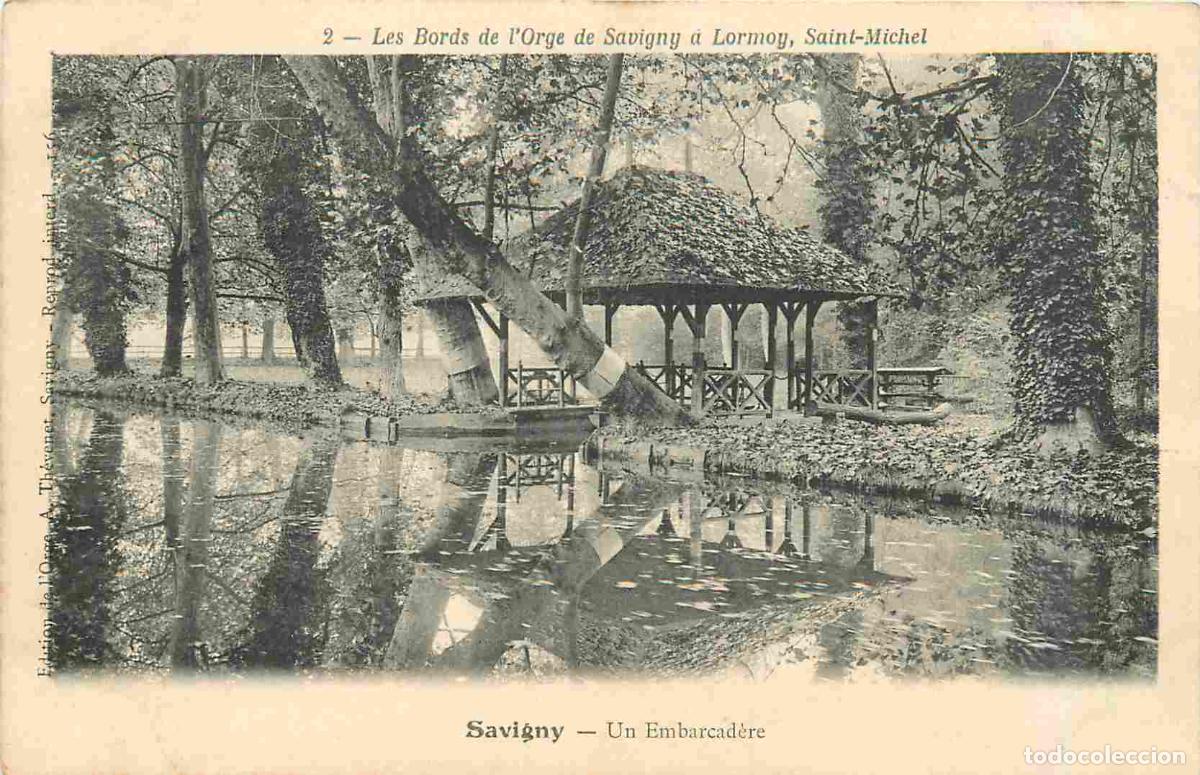 Postkarten: France - 91 - Savigny sur Orge - Un embarcad&egrave;re - CPA - Voir Scans Recto-Verso