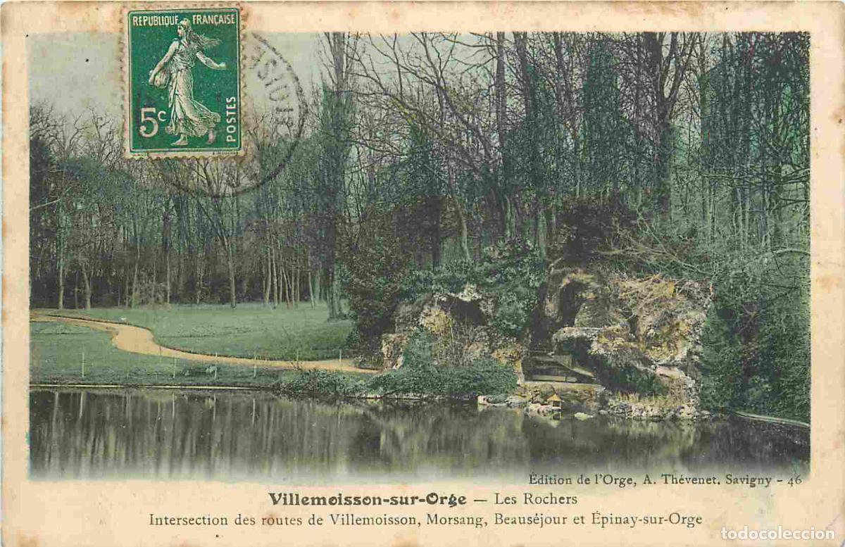 Postkarten: France - 91 - Villemoisson sur Orge - Les Rochers - Intersection des routes de Villemoisson Morsang