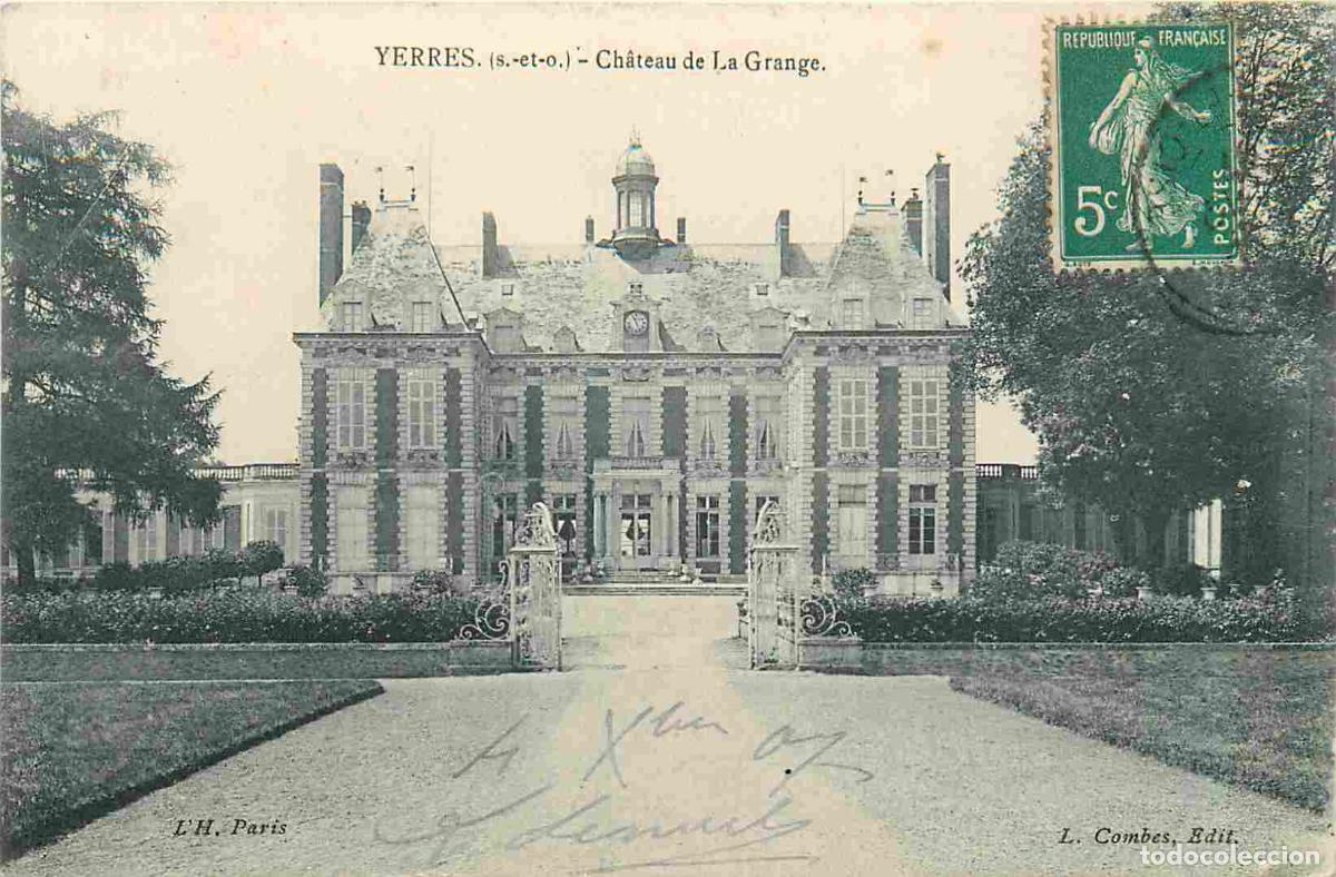 Postkarten: France - 91 - Yerres - Chateau de la Grange - CPA - Oblit&eacute;ration de 1907 - Voir Scans Recto-Verso