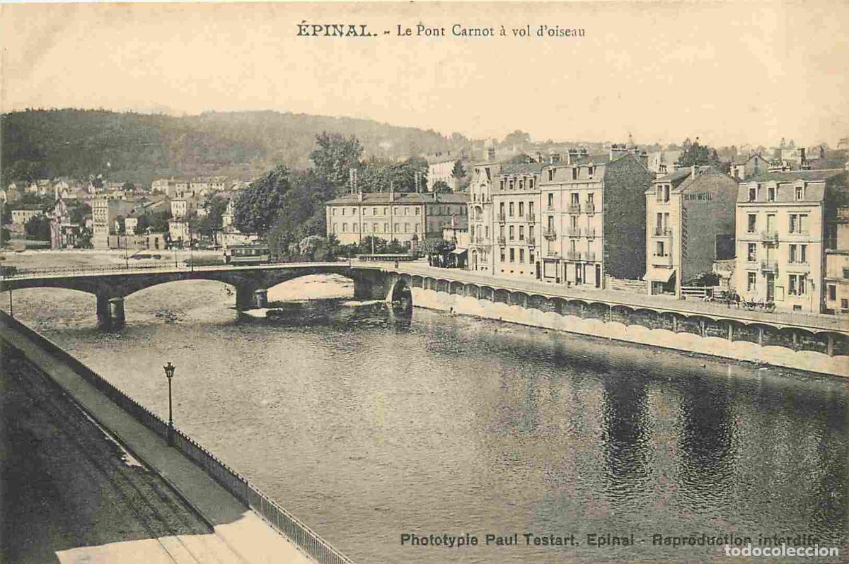 Postkarten: France - 88 - Epinal - Le Pont Carnot &agrave; vol d'oiseau - CPA - Voir Scans Recto-Verso